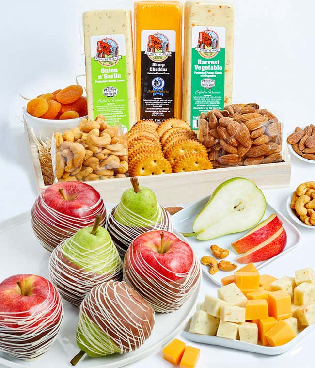 Ultimate Fruit,&nbsp;Cheese, Crackers, &amp; Nuts Tray